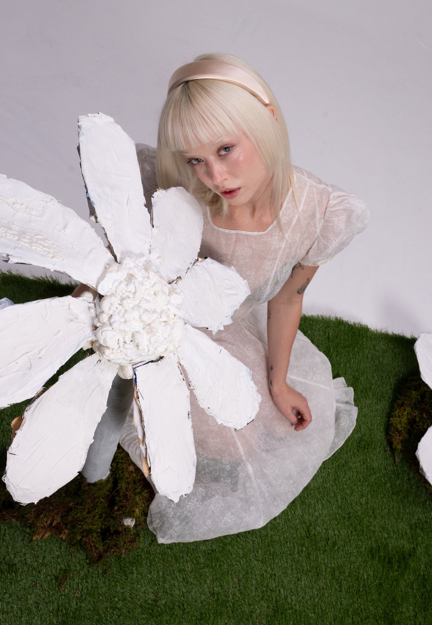 The Prima Headband in Petal