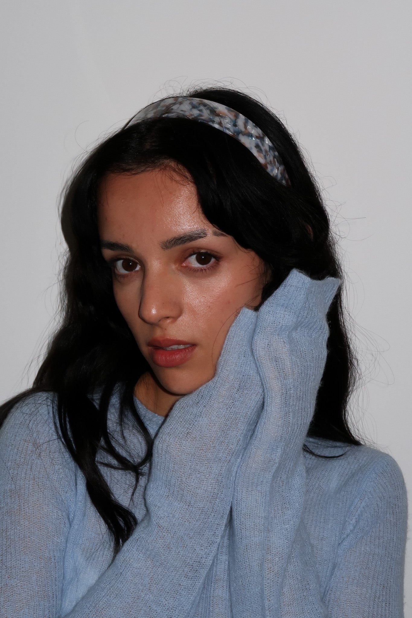 The Carolyn Headband in Sky