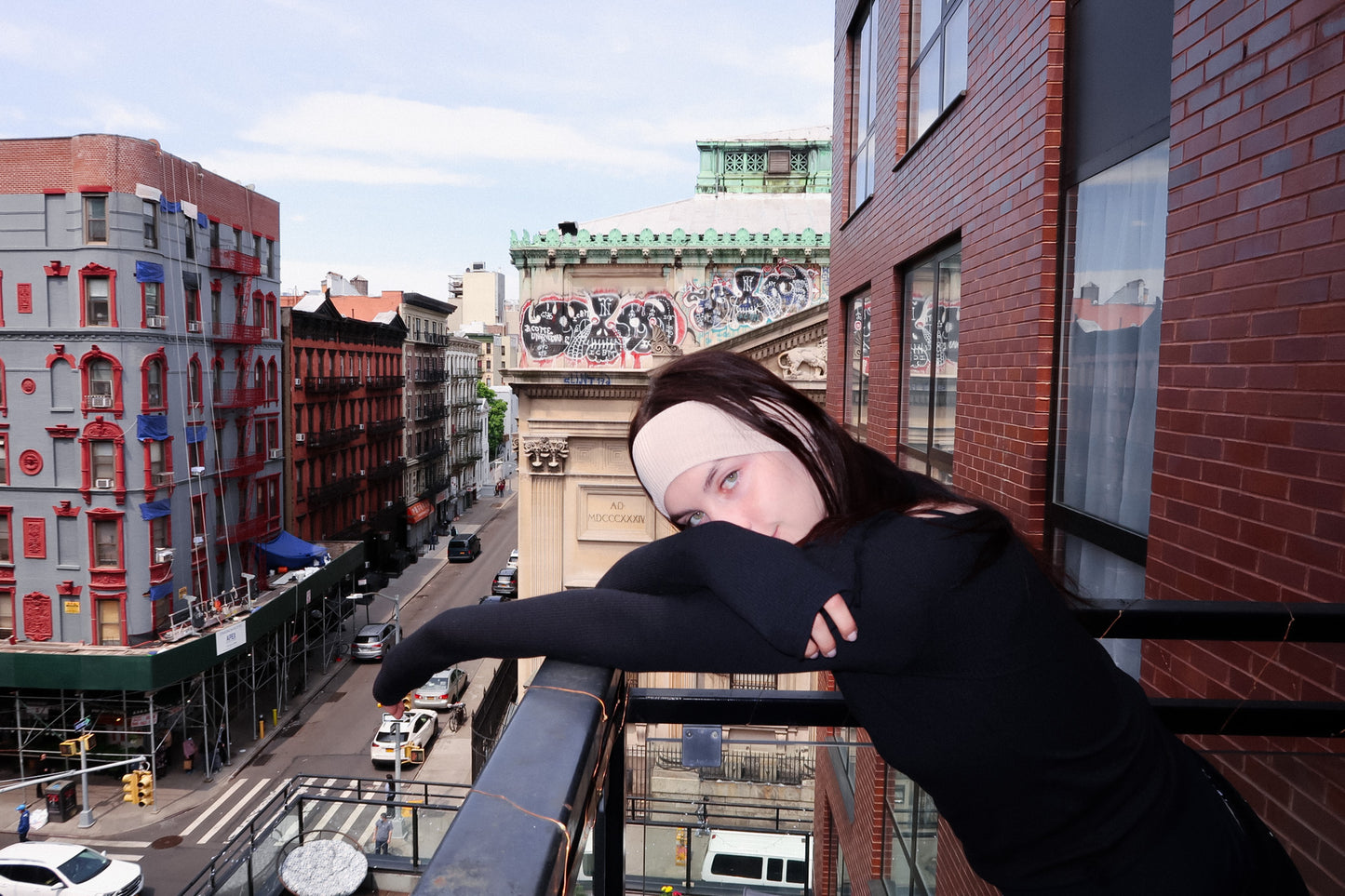 90's headband stretchy