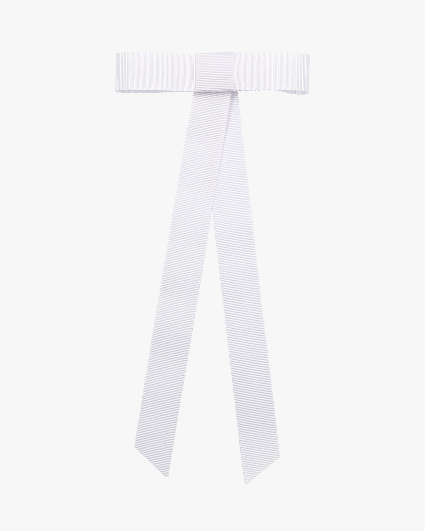 The Mila Bow in White