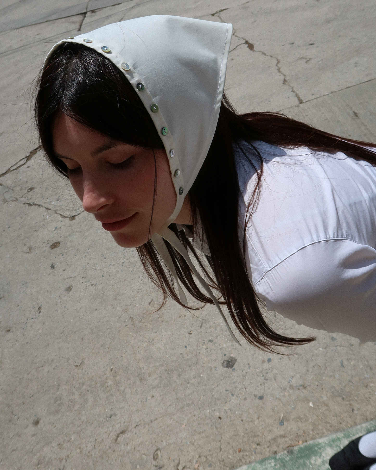Florence Bandana in White