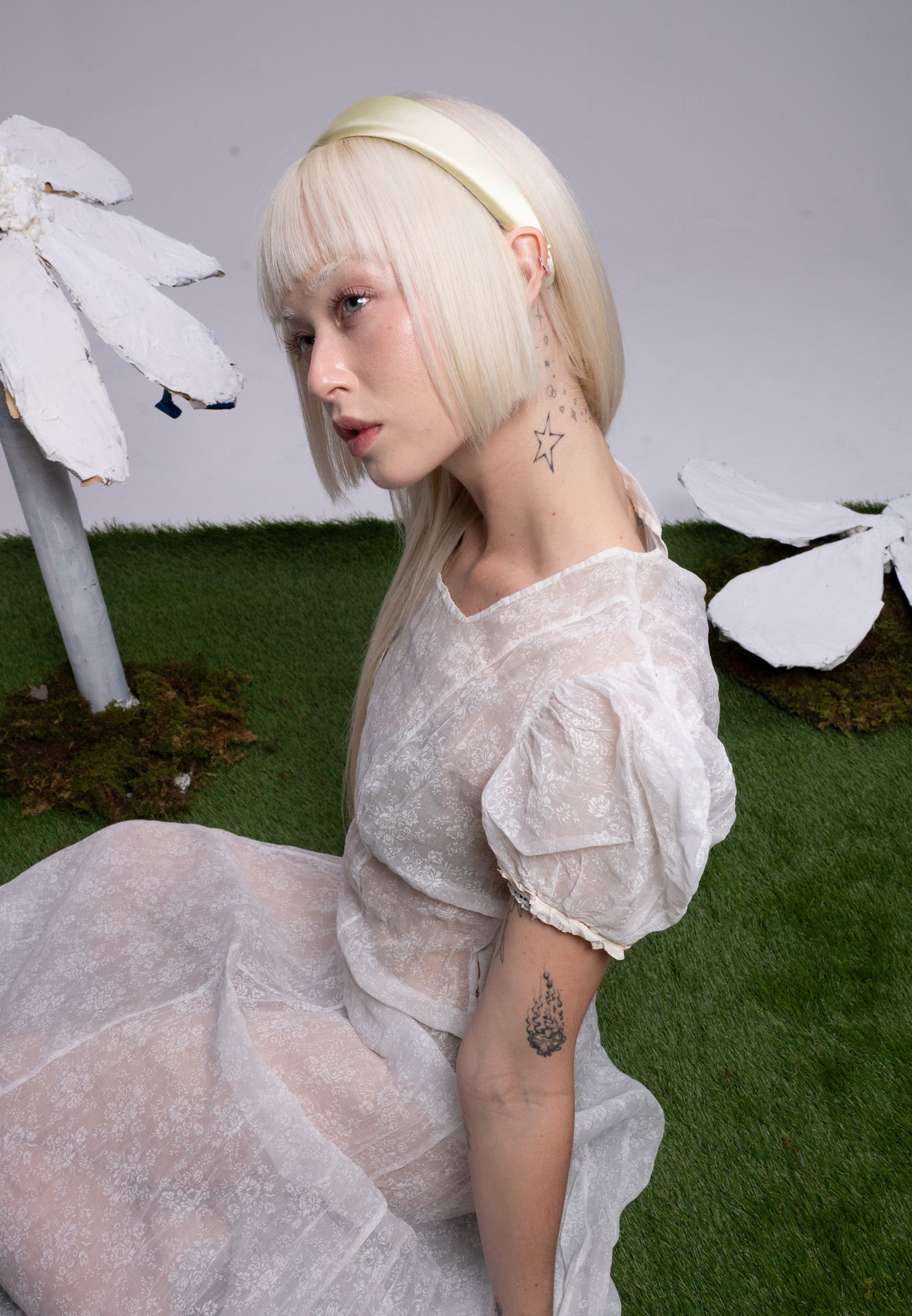 The Prima Headband in Butter