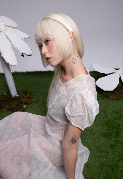 The Prima Headband in Butter