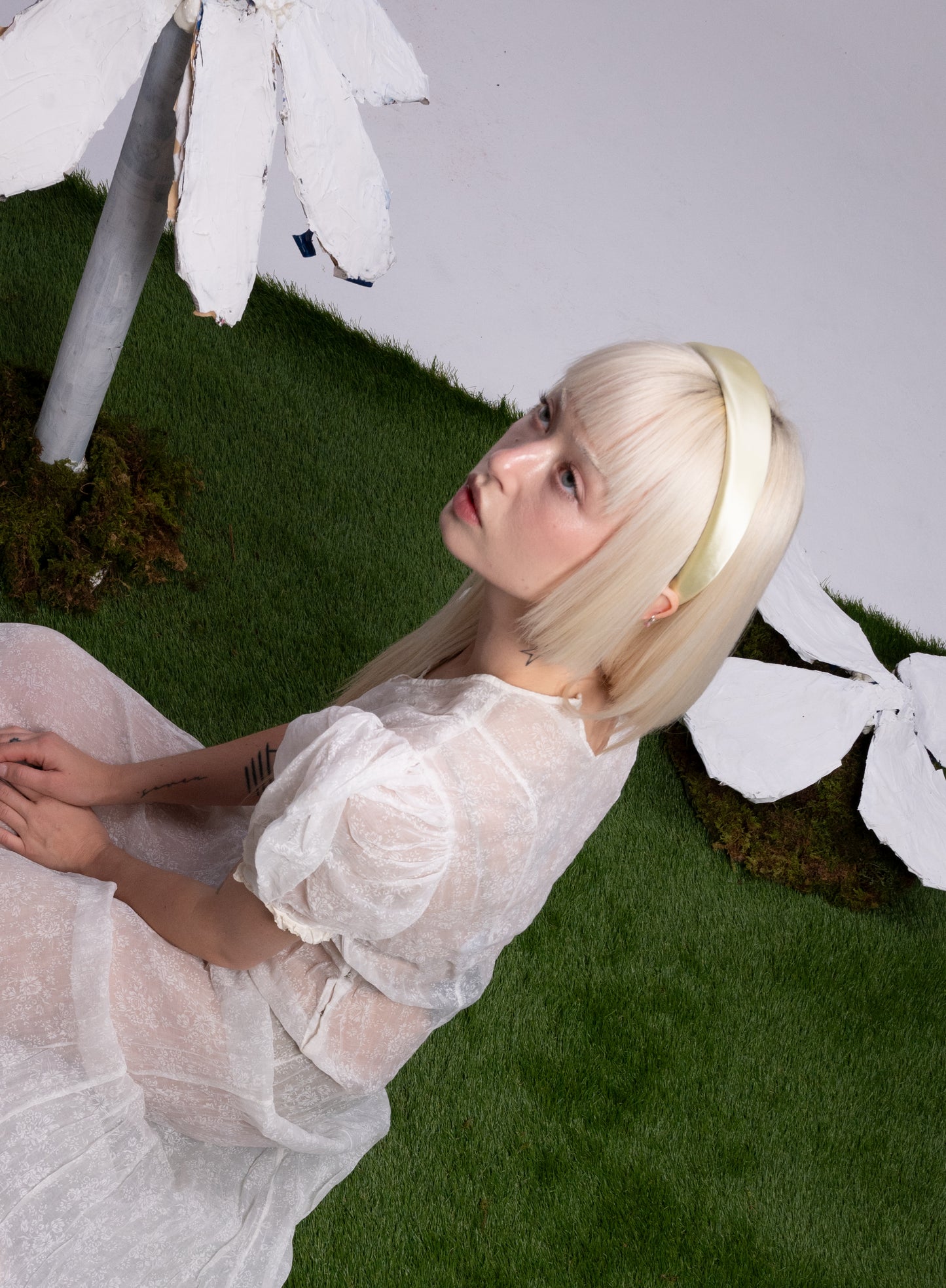 The Prima Headband in Butter