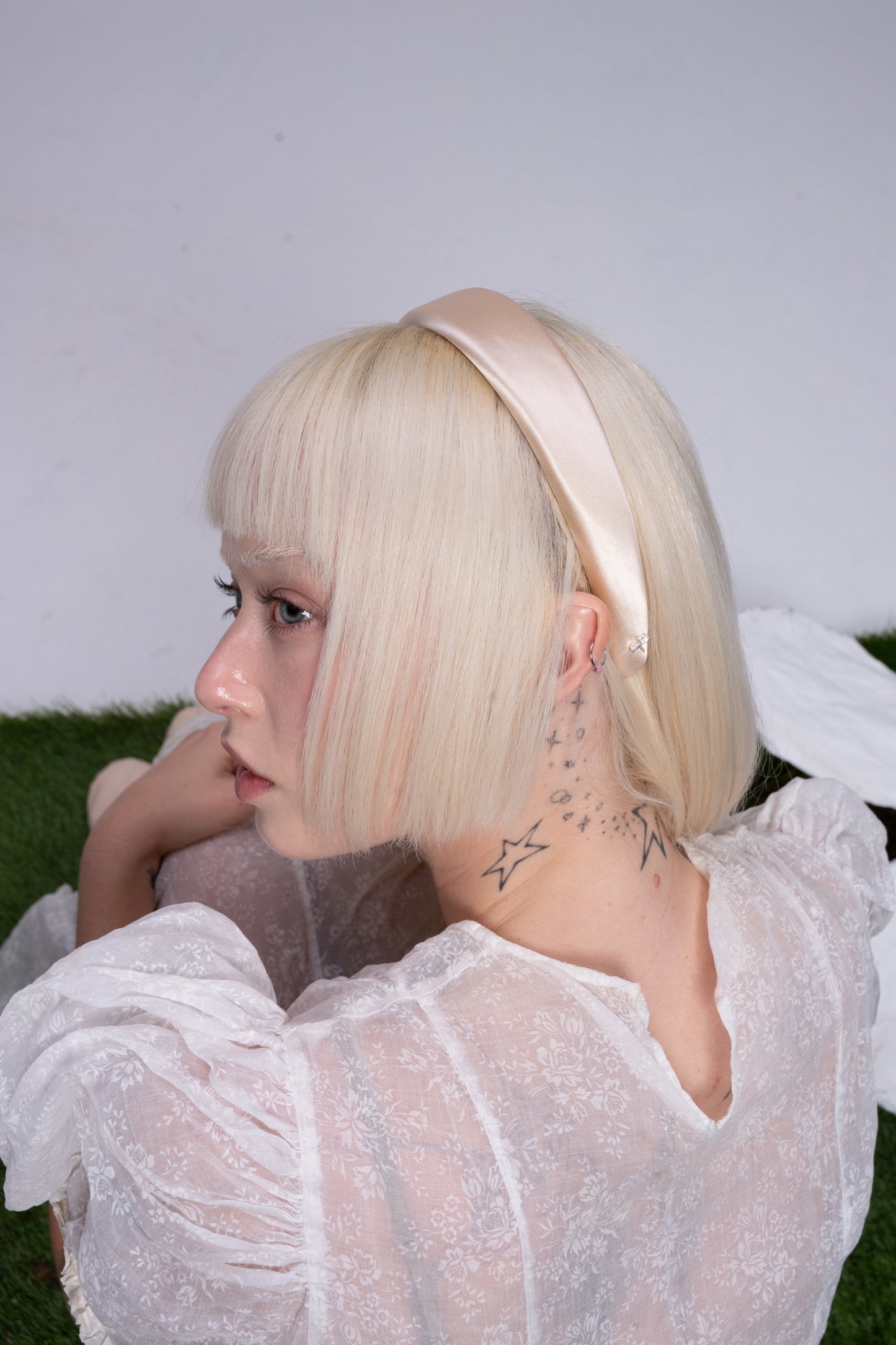 The Prima Headband in Petal