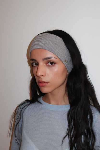 soft ribbed headband